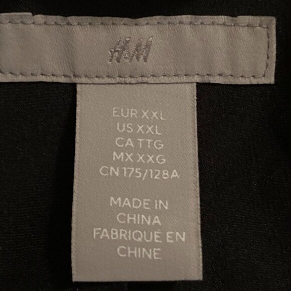 H & M Double-Breasted Blazer Jacket Women Size XXL - Picture 14 of 16